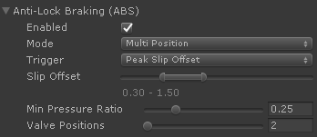 VP Vehicle Controller brakes