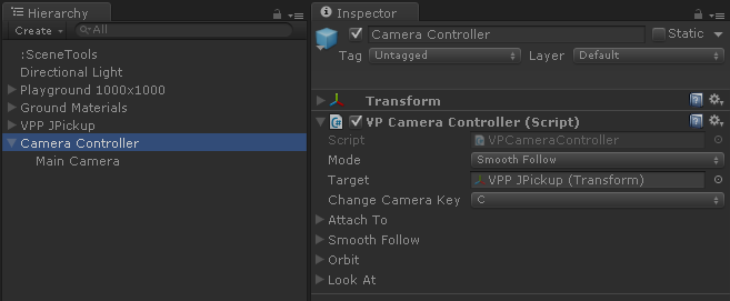 VP Camera Controller