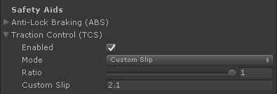 Traction Control System (TCS)